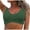 Army Green-01, variant on Lopeceal Bikini Tops for Women Twist Front Ruched Bathing Suit Adjustable Crisscross Back Cropped Tankini Swim Top Only