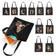 thumbnail image 2 of Bolso de mano con pintura de diamantes para manualidades en el hogar, bolsa de mano A-Z bricolaje, con taladro de mosaico, respetuoso con el medio ambiente, para almacenamiento de compras, punto de cr, 2 of 4