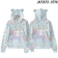 thumbnail image 1 of 3D New Big-eareD Dog Cinnamon Dog Sanrio Cat Ear HooDeD Digital PrinteD HooDeD Sweatshirt ADult anD KiDsren's Clothing, 1 of 5