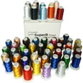 thumbnail image 1 of Superpunch Fil à Broder en Polyester Super, 50 Couleurs, 1000 m, 1 of 4