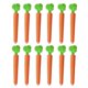 thumbnail image 2 of Plastic Sealing Clips with Magnet for Food Bags Carrot Shape Design 20 Pieces, 2 of 5