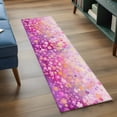 thumbnail image 3 of 2'x6' Rug Runners for Hallways Kitchen, Pink Spring Floral Non Slip Entryway Beside Floor Carpet Runner, Modern Oil Painted Daisy Botanical Washable Laundry Room Bedroom Throw Rugs Mat for Family Pet, 3 of 8