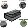 thumbnail image 5 of Aosbos Insulated Lunch Box for Men Small Compact Cooler for Backpack Grey 3.5L, 5 of 6