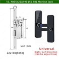 thumbnail image 2 of IP65 Waterproof Lock Electronic Smart Door Lock With Fingerprint/Smart Card/Password/Key/APP Unlock ,Easy Installation, 2 of 6