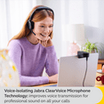 thumbnail image 4 of Jabra Evolve2 65 Flex - USB-A UC Stereo Wireless Headset / Music Headphones, 4 of 7