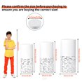 thumbnail image 2 of Set of 3 Metal Pedestal Stands, White Cylinder Stand, Cake Stand for Home Decoration, Birthday Party, Wedding Party or Event Decoration, 2 of 8