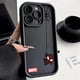 thumbnail image 3 of Marvel SpiderMan Mini para iPhone 15 14 13 12 11 Pro Max XS Max X XR 7 8 Plus 6S 5S caja de teléfono con escalera de ojos líquidos, 3 of 5