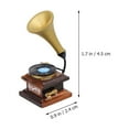 thumbnail image 2 of BESTYASH Modèle de Phonographe Rétro Décoration Mini Phonographe Plastique 1Pcs, 2 of 8