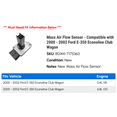 thumbnail image 2 of Mass Air Flow Sensor - Compatible with 2000 - 2002 Ford E-350 Econoline Club Wagon 2001, 2 of 2