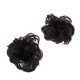 thumbnail image 2 of Synthetic Hair Chignon Wig 2PCS Brownish Black Women's Headwear Easy Volume Fullness Hair Bun Styling Tool, 2 of 3