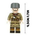 thumbnail image 5 of Building Block Toys | Building Block Dolls | Army Men Action Figures | Building Block Soldiers | for Collectors and Building Block Enthusiasts | 24 Mini Figures 1.7Inch, 5 of 6