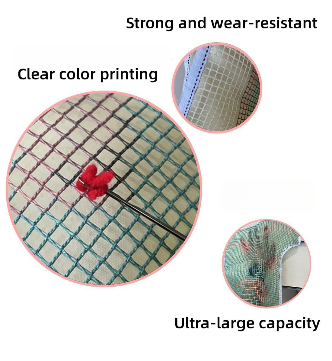 Latch Hook kits Christmas Red Sock Tree DIY Printed Canvas Crochet Yarn Embroidery Easy for Beginner Xmas Gift Stocking Bag for Christmas Ornament Decoration 43x31cm