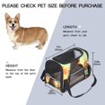 thumbnail image 2 of Sea Lion Premium Pet Travel Bag - Durable 900D Oxford Cloth, Sherpa Base, & Nylon Webbing - 17x10x11.8 in - Ideal for Dogs & Cats - Includes Convenient Features, 2 of 7
