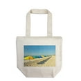 thumbnail image 1 of Myrtle Beach, South Carolina, Beach Umbrellas (100% Cotton Canvas Reusable Tote Bag), 1 of 3