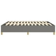 thumbnail image 5 of vidaXL Bed Frame Platform Bed Mattress Foundation Bedroom Furniture Fabric, 5 of 7