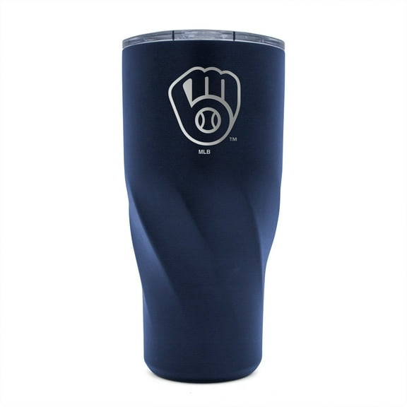 WinCraft Milwaukee Brewers 30oz. Morgan Stainless Steel Tumbler