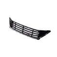 thumbnail image 2 of Tomoka Replacement Parts Front Lower Bumper Grill Grille Center Texturd Black With Chrome Molding Compatible With Hyundai Elantra 2014 2015 2016, 2 of 3