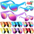 thumbnail image 1 of Gafas de sol GINMIC Kids Neon con protección UV400, paquete de 24 unidades para niños de 3 a 8 años, 1 of 8