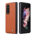 thumbnail image 3 of Nalacover Case for Samsung Galaxy Z Fold 3, Premium PU Leather Silicon Anri-Scratches Protective Frame Cover with Magnetic Attraction Folding Case for Samsung Galaxy Z Fold 3,Brown, 3 of 8