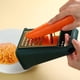 thumbnail image 3 of Rallador de patatas de acero inoxidable con cuchillas afiladas, fácil de limpiar, ideal para cocinar en casa, herramienta de preparación de alimentos, utensilio de cocina, picador manual. Blahzhy, 3 of 9