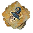 thumbnail image 2 of Day of the Dead Witch Skull  Foam Coaster Set of 4, 2 of 3