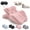 pink, variant on Ergonomic Memory Foam Wedge Pillow, 27° Angled Support for Neck and Waist, Multi-Position Support Pillow (blue)