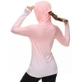 thumbnail image 5 of Bassdash FS23W Women's UPF 50+ Fishing Hoodie Shirt With Face Mask Thumb Holes, 5 of 8