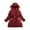 Red, variant on Baby Boys Winter Coat,Baby Boys Puffer Coat Mid-length Hooded Jacket Zipper Windproof Jacket Outwear For Kids Boys Winter Jacket
