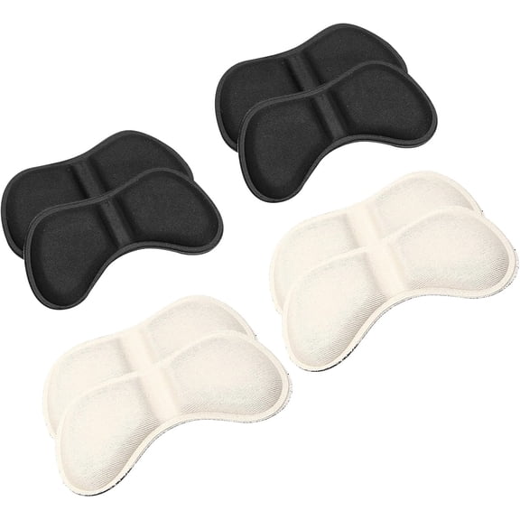 Heel Cushion Pads Anti-Wear Blister Prevention Breathable PU Shoe Inserts for Women High Heels and Boots 8 Pairs