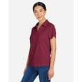 thumbnail image 2 of CORE365 CE104W Women's Market Snag Protect Mesh Polo-Burgundy-M, 2 of 6