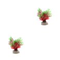 thumbnail image 4 of Greeniant 10 piezas de frescura en pecera ecológica y de bajo mantenimiento decoración de acuario decoración de pecera Artificial Type7 NO7, 4 of 6