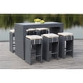 thumbnail image 4 of Safavieh SANDERS OUTDOOR BAR SET IN BEIGE, 4 of 14