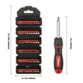 Hyper Tough 63Piece Rollup Ratcheting Screwdriver Set, Model 42623