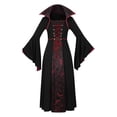 thumbnail image 2 of Gothic Halloween Role Play Dress For Girls Halloween Carnival And Spooky Night Parties, 2 of 7