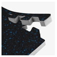 thumbnail image 3 of Impact Foam Rubber Floor Tiles, Interlocking Home Gym Floor Matts for Weight & Workout Equipment Room Padding, 2'x2' Tiles Blue 10% 6 - 3/4" Tiles (24 Sqft), 3 of 8