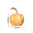 thumbnail image 2 of RKSTN Mini Pumpkin Agate Stone Jewelry Yellow, 2 of 5