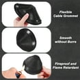 thumbnail image 2 of Uxcell Paquete de 10 Grommets de Caucho para Cableado Grommet en Forma de Torre de 120 mm, 2 of 6