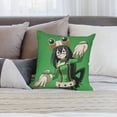 thumbnail image 6 of Tsuyu Asui Pillow Case Soft Pillow Cover Pillowcase Decorative Cushion Cover Home Decor 22 "x22 ", 6 of 8