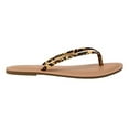 thumbnail image 2 of CUSHIONAIRE Women's Cora Flat Flip Flop Sandal with +Comfort, 2 of 6