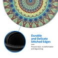 thumbnail image 5 of Disketp Round Mandala1 Small Mouse Pad 7.9x7.9 Inches,Washable Round Mousepad For Office Laptop Computer,Non-Slip Rubber Base Mouse Pads For Wireless Mouse, 5 of 8