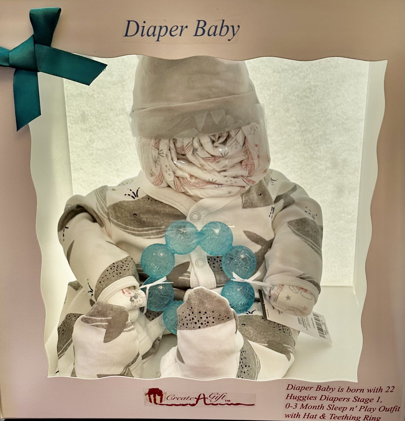 Happy Whales Diaper Baby