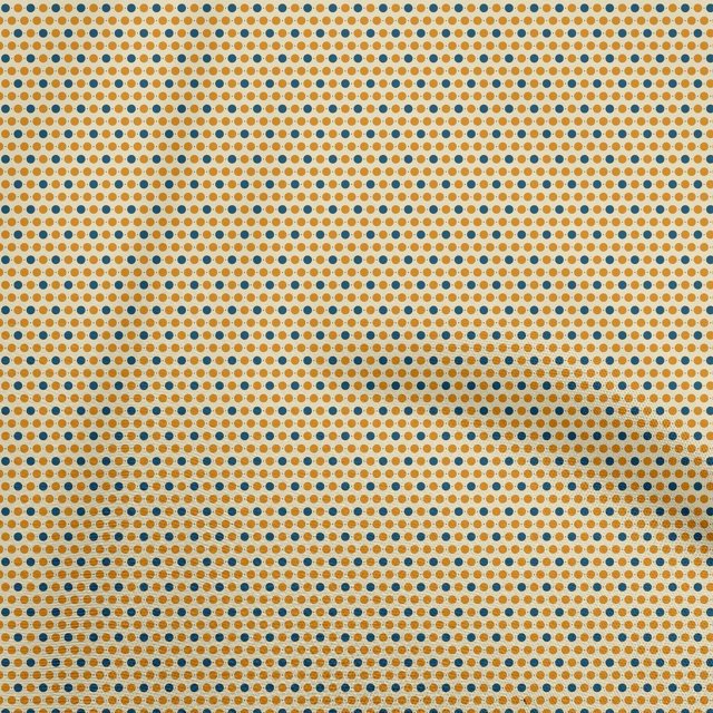 oneOone Velvet Dark Mustard Fabric Dot Craft Projects Decor Fabric Printed By The Yard 58 Inch Wide