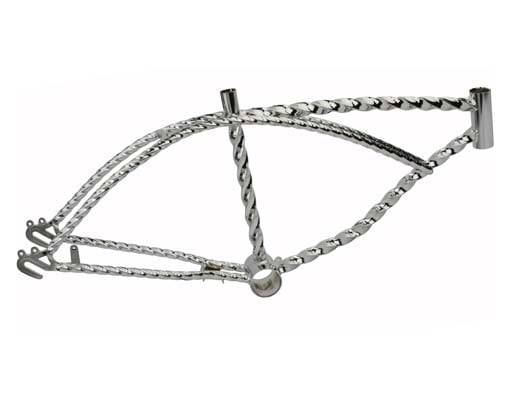 Lowrider, Twisted Lowrider Bicycle Frame, 20
