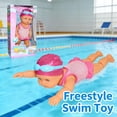 thumbnail image 4 of Upgraded Waterproof Swimming Baby Doll for Pool - Battery Powered Backstroke & Freestyle Water Toy - Movable Joints Bath Doll Gift, 4 of 6