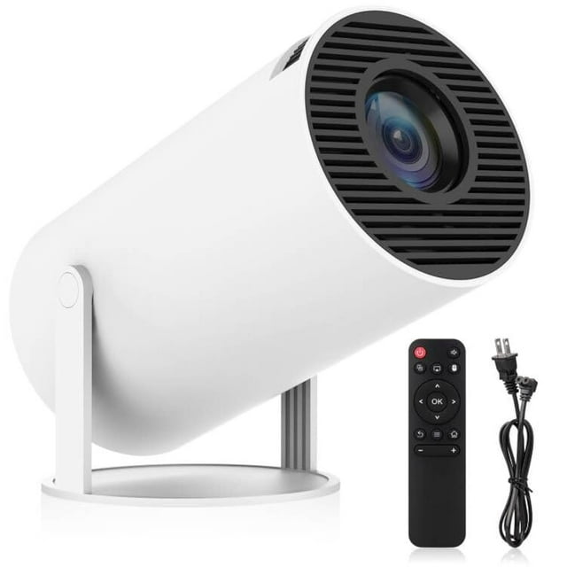 Proyector portátil inteligente Bozdyru 4K compatible con pantalla de 130 cm