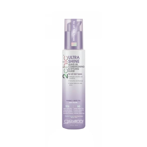 Giovanni Cosmetics Conditioning & Styling Elixir Leave-In Ultra Sleek, 4 Oz