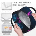 thumbnail image 3 of Salouo Two Human Hands are Holds Ribbon Awareness for Insulated Lunch Bag for Women/Men - Leakproof Cooler Tote Bag Organizer - Reusable Lunch Box for Office Picnic Hiking Beach-One Size, 3 of 6
