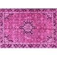thumbnail image 1 of Ahgly Company Indoor Rectangle Persian Pink Traditional Area Rugs, 5' x 7', 1 of 4