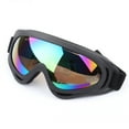 thumbnail image 2 of LUDLZ Dustproof Anti-UV Riding Protective Ski Goggles, Black And Multicolored Lens, 2 of 8