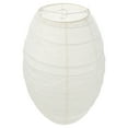 thumbnail image 7 of LOLIPPYY Paper Lamp Shade: Foldable Paper Lantern Lampshade Oval Hanging Light Shade Pendant Lamp Cover for Home Bedroom and Party Decor, 7 of 7